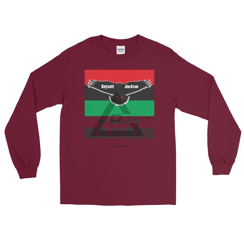 Aaf Long Sleeve T-Shirt Maroon / S