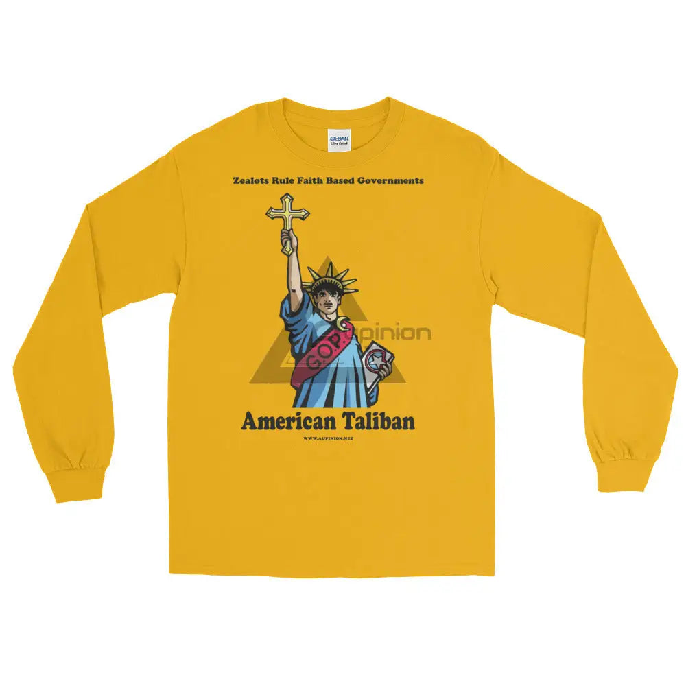 American Taliban Long Sleeve T-Shirt Gold / S