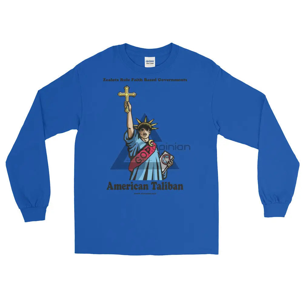 American Taliban Long Sleeve T-Shirt Royal / S