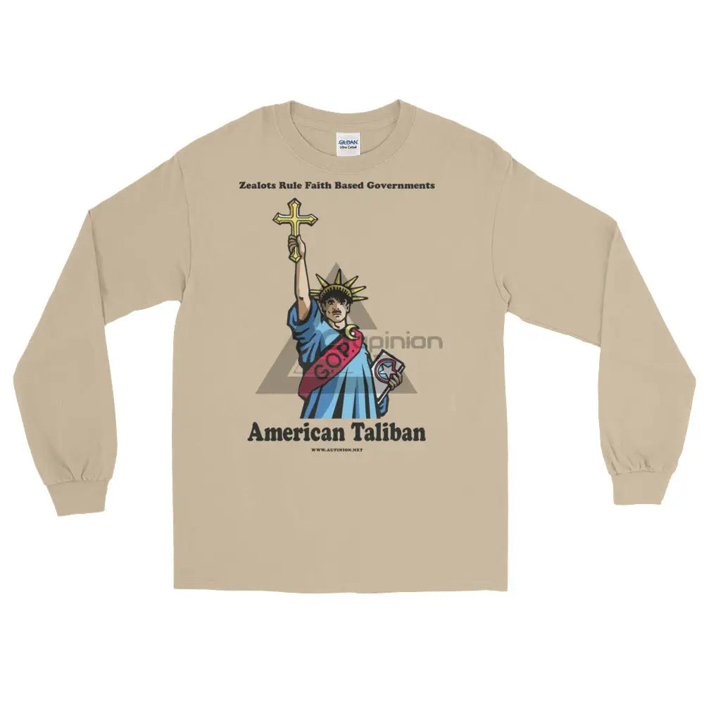 American Taliban Long Sleeve T-Shirt Sand / S