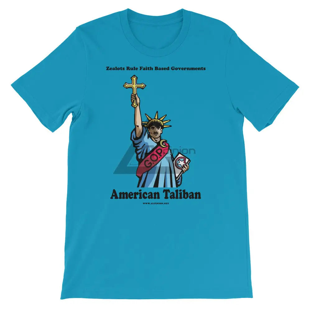 American Taliban Short-Sleeve T-Shirt Aqua / S