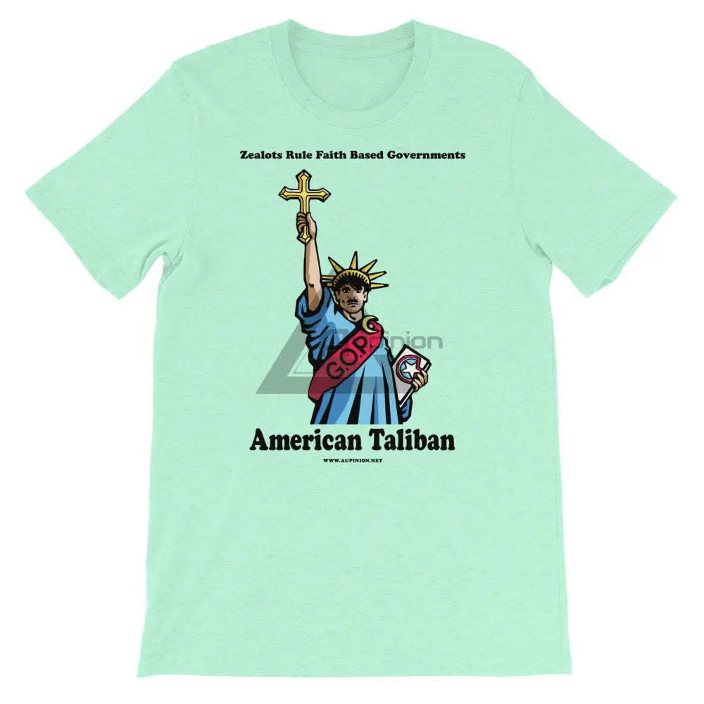 American Taliban Short-Sleeve T-Shirt Heather Mint / S