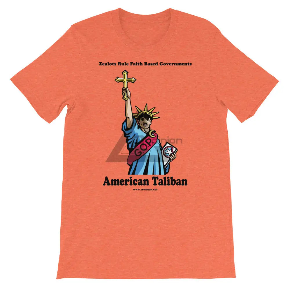 American Taliban Short-Sleeve T-Shirt Heather Orange / S