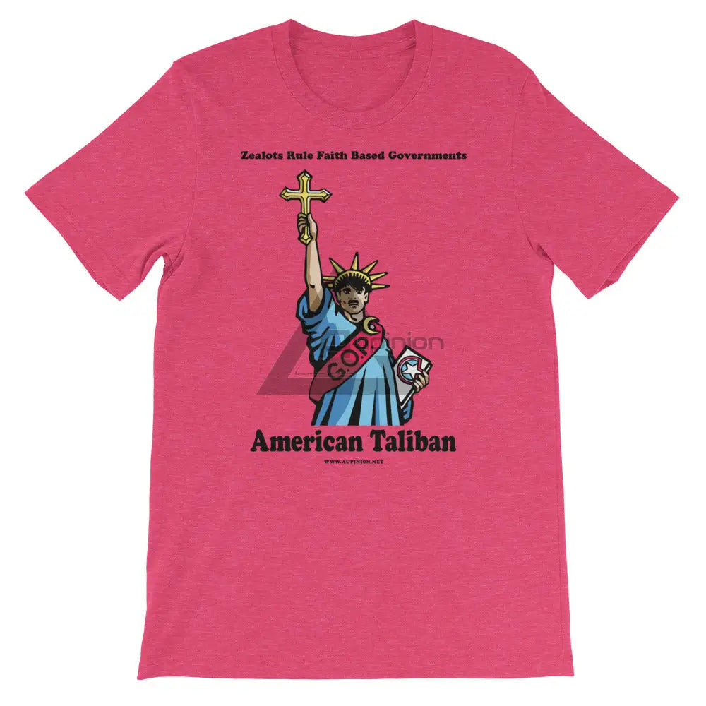 American Taliban Short-Sleeve T-Shirt Heather Raspberry / S