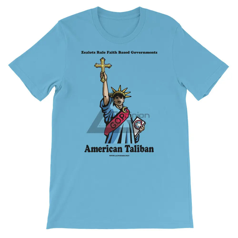 American Taliban Short-Sleeve T-Shirt Ocean Blue / S