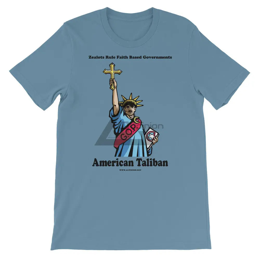 American Taliban Short-Sleeve T-Shirt Steel Blue / S