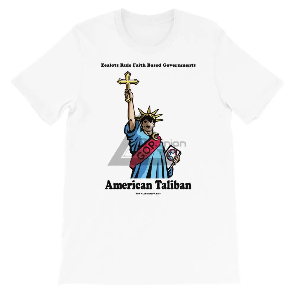 American Taliban Short-Sleeve T-Shirt White / Xs