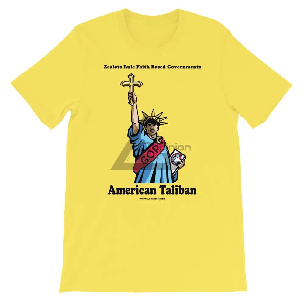 American Taliban Short-Sleeve T-Shirt Yellow / S