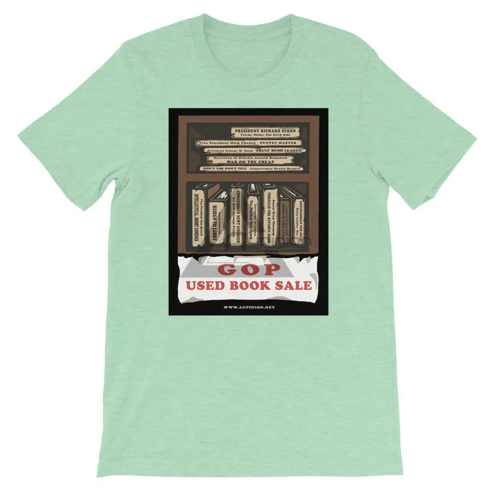 Books For Sale Short-Sleeve T-Shirt Heather Prism Mint / Xs