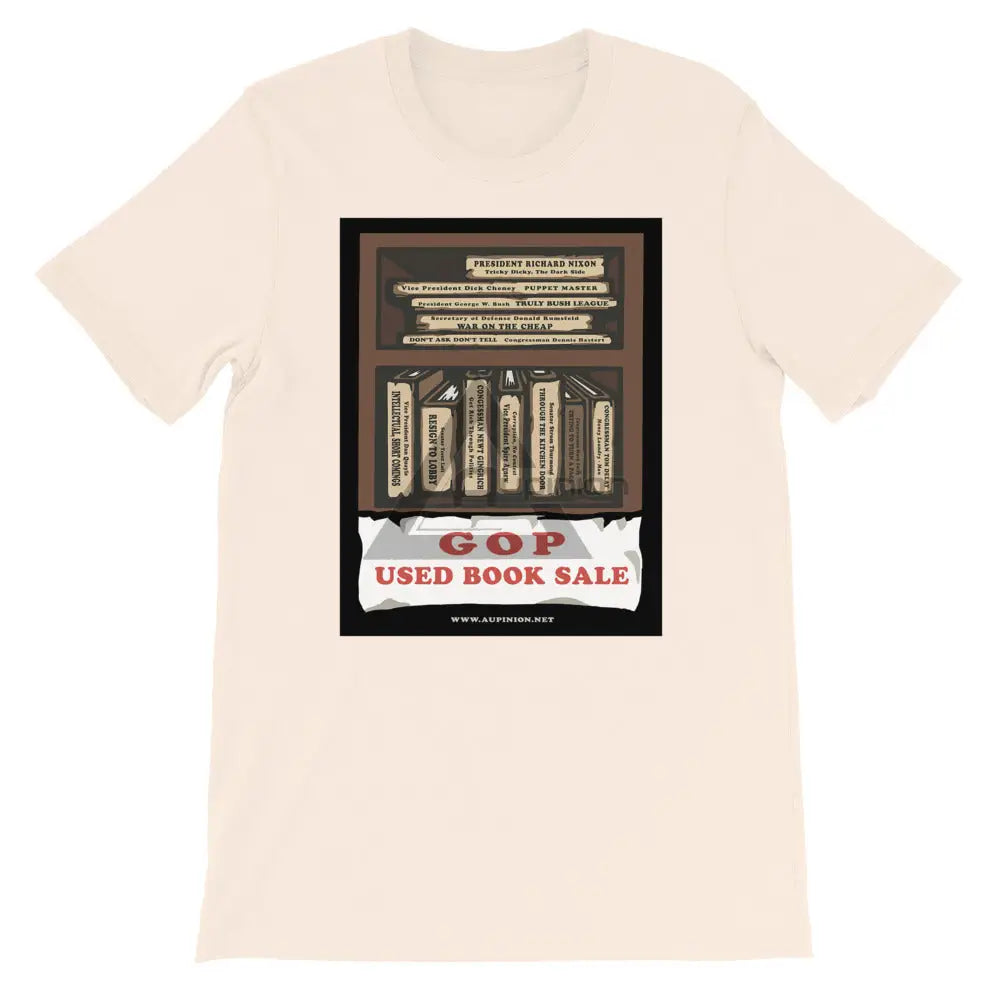 Books For Sale Short-Sleeve T-Shirt Soft Cream / S