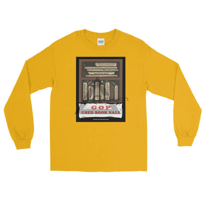 Books Long Sleeve T-Shirt Gold / S