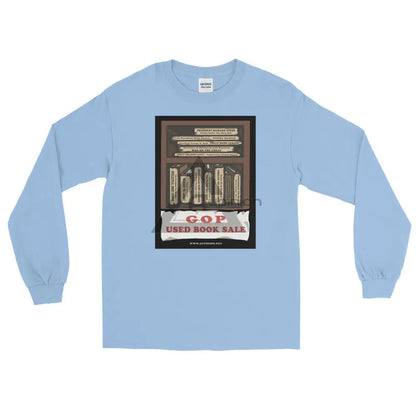 Books Long Sleeve T-Shirt Light Blue / S