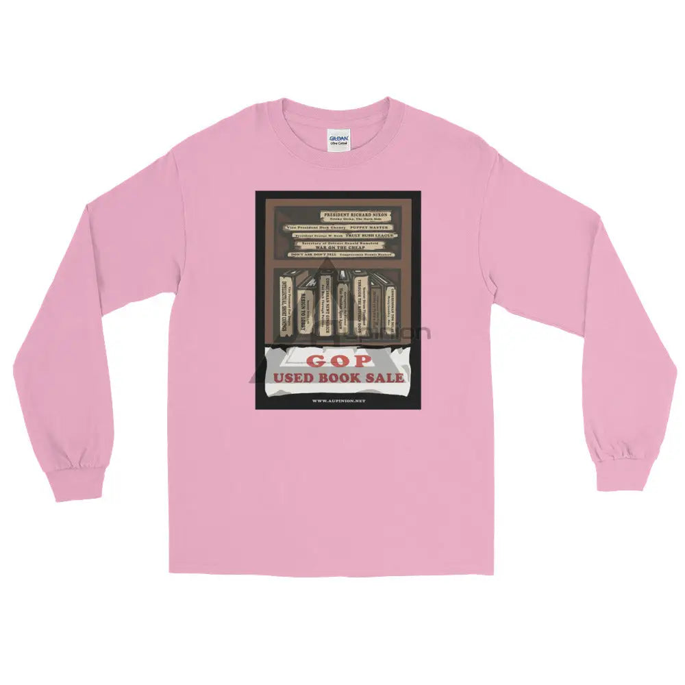 Books Long Sleeve T-Shirt Light Pink / S