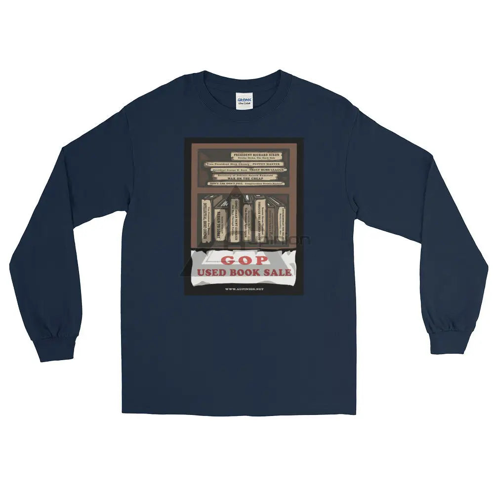 Books Long Sleeve T-Shirt Navy / S