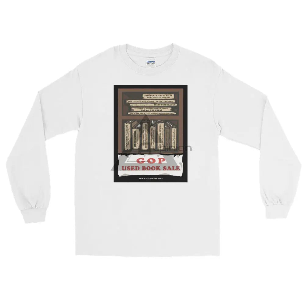 Books Long Sleeve T-Shirt White / S