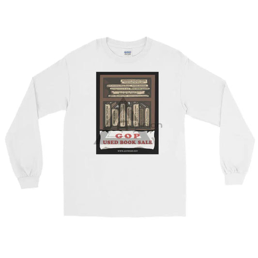 Books Long Sleeve T-Shirt White / S