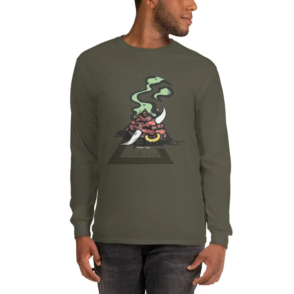 Bs Long Sleeve Shirt Military Green / S