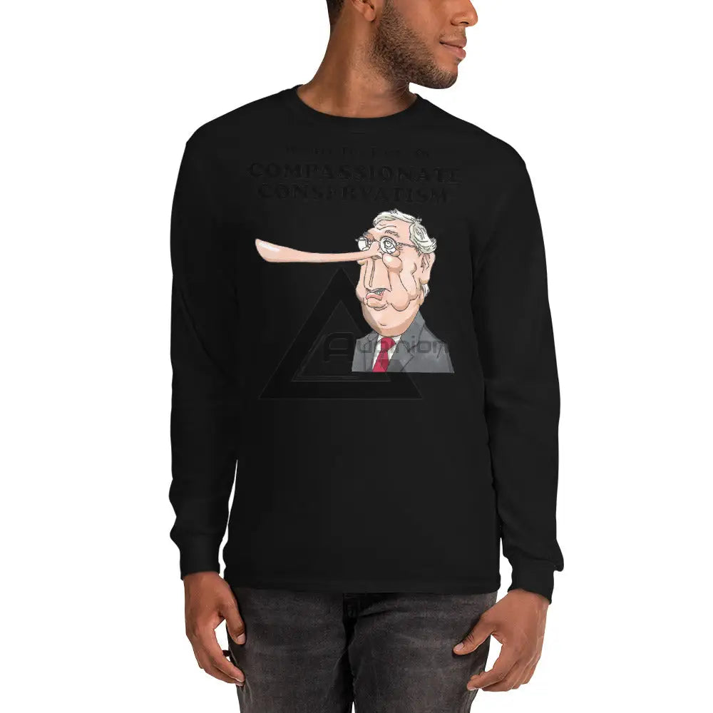 Compassionate Conservatism Long Sleeve Shirt Black / S