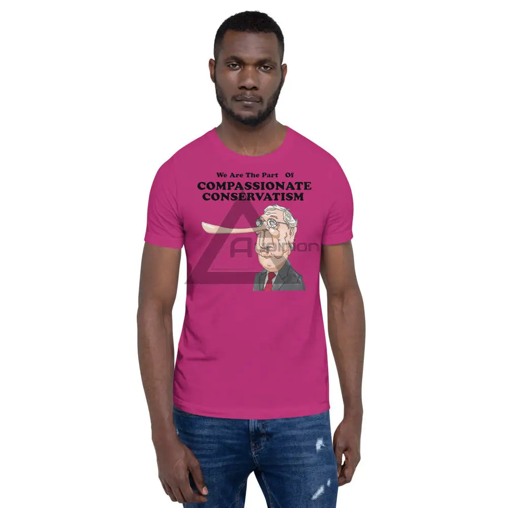 Compassionate Conservatism Short-Sleeve T-Shirt Berry / S