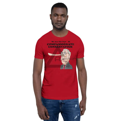 Compassionate Conservatism Short-Sleeve T-Shirt Red / S