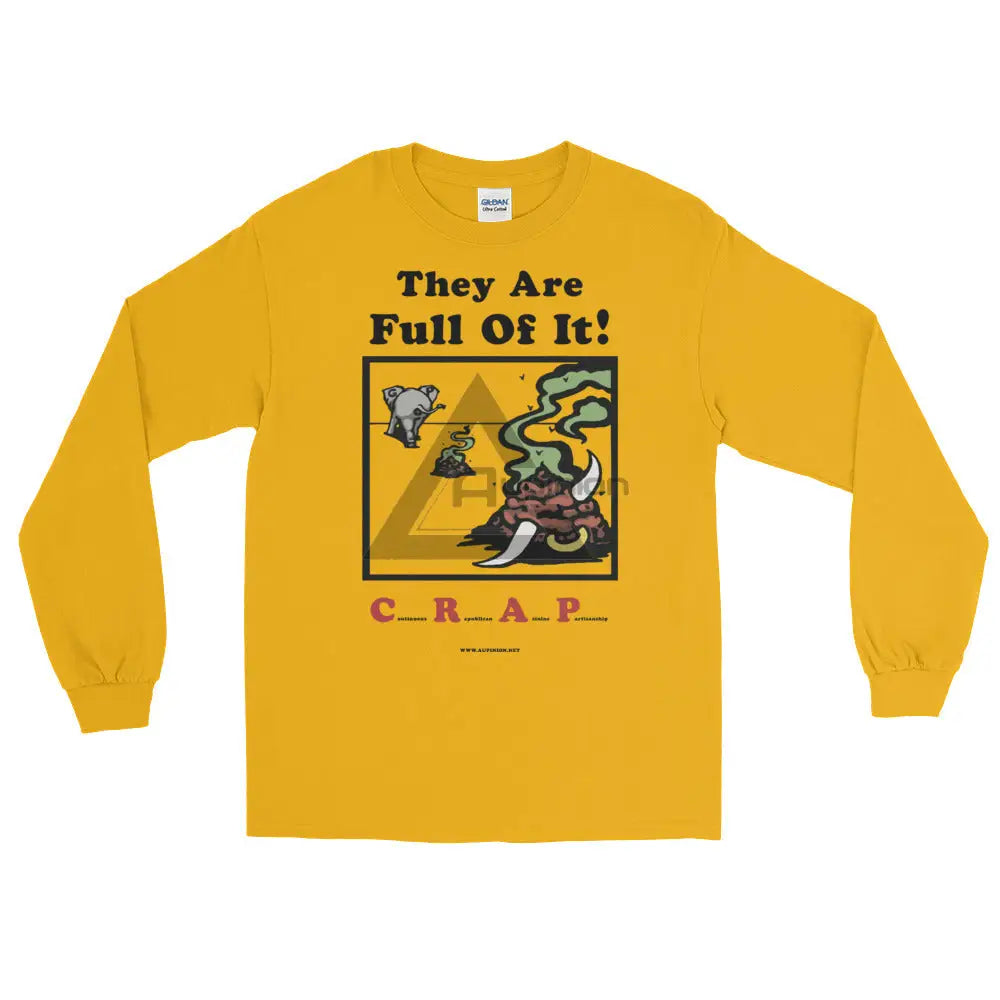 Crap Long Sleeve T-Shirt Gold / S