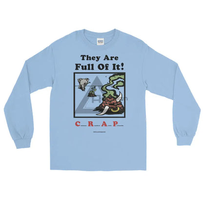 Crap Long Sleeve T-Shirt Light Blue / S