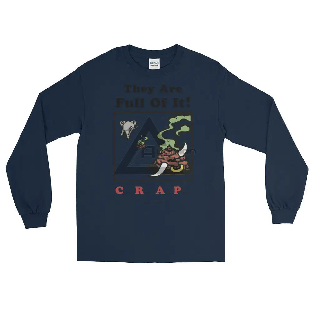 Crap Long Sleeve T-Shirt Navy / S