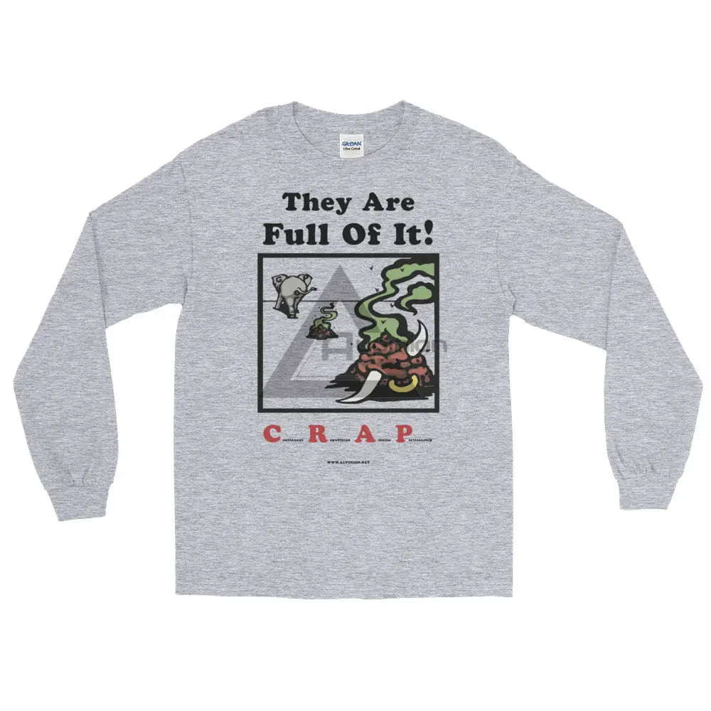 Crap Long Sleeve T-Shirt Sport Grey / S