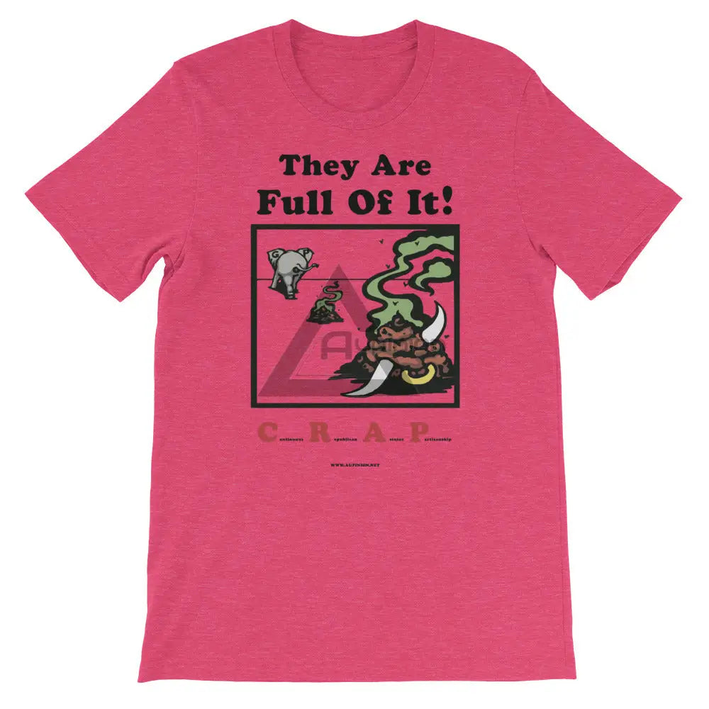 Crap Short-Sleeve T-Shirt Heather Raspberry / S