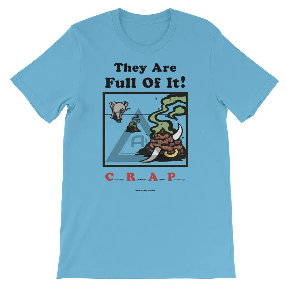 Crap Short-Sleeve T-Shirt Ocean Blue / S