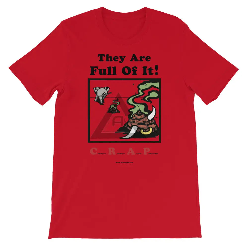 Crap Short-Sleeve T-Shirt Red / S