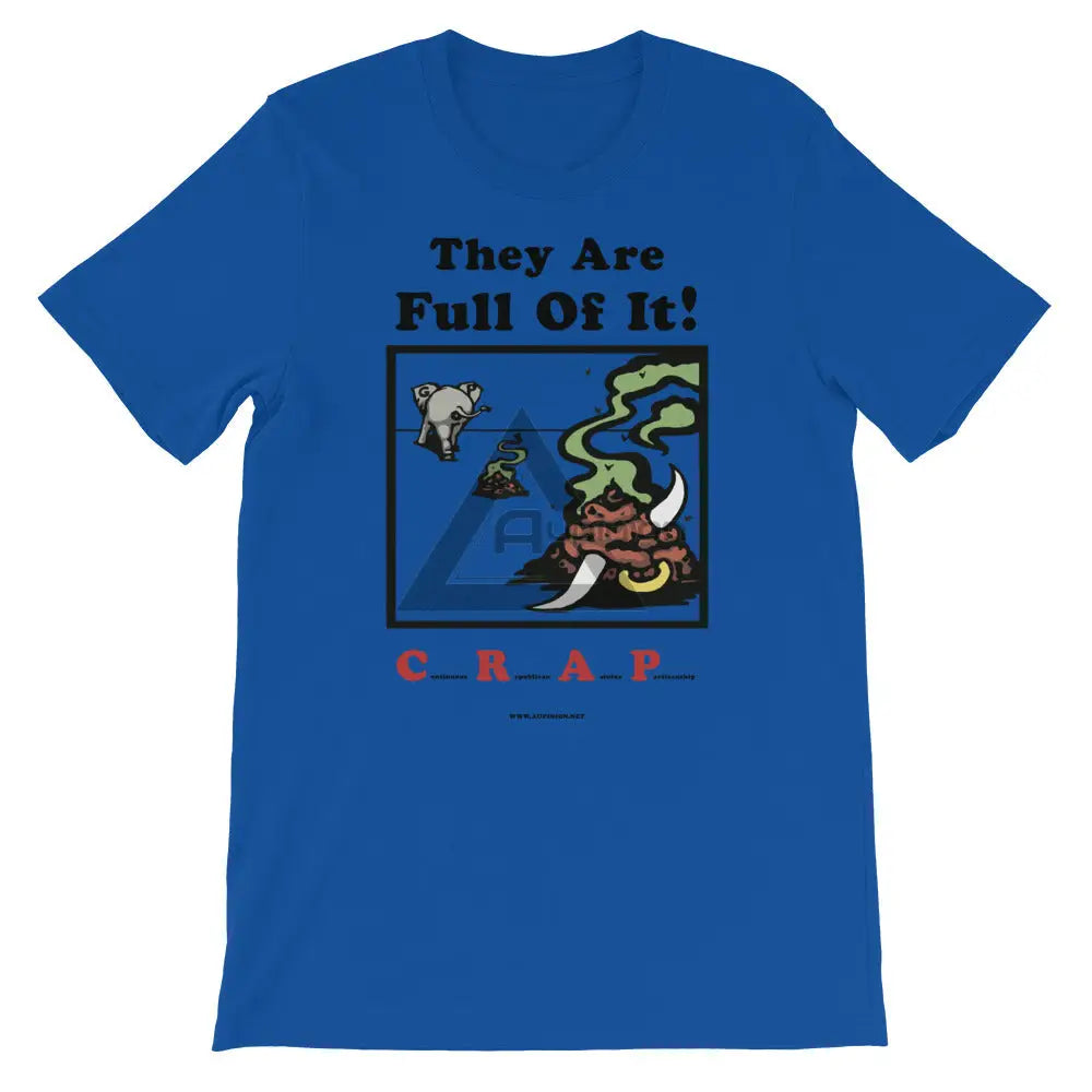 Crap Short-Sleeve T-Shirt True Royal / S