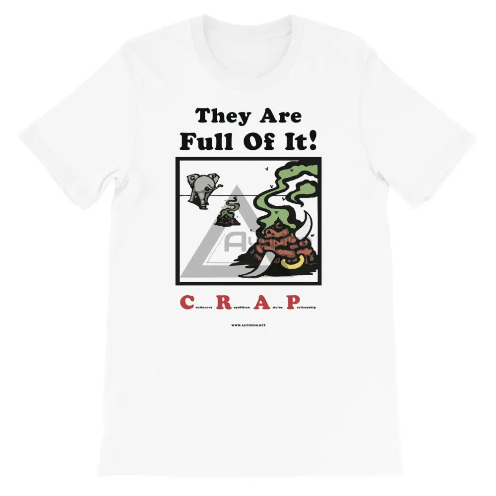 Crap Short-Sleeve T-Shirt White / Xs