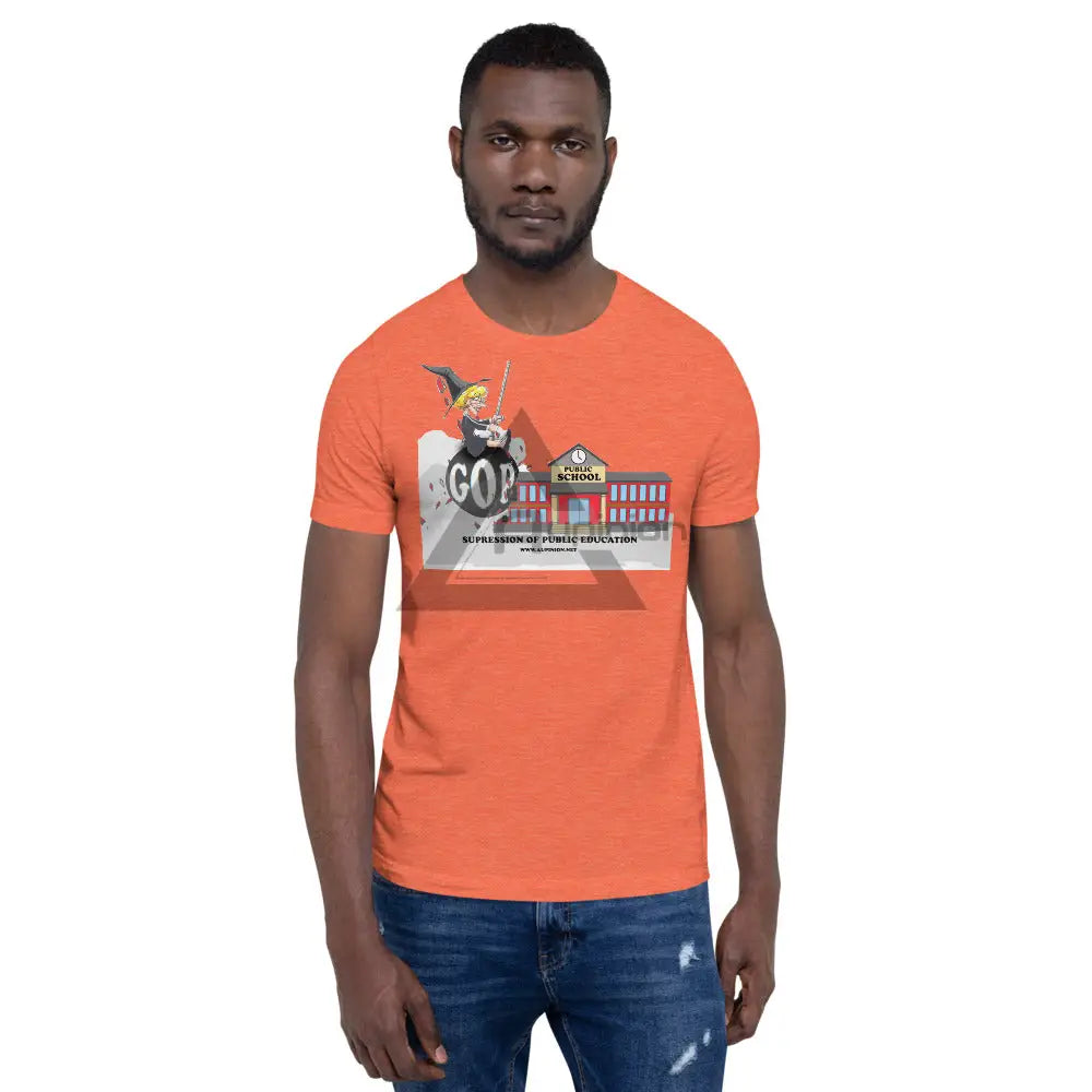 Devoe T-Shirt Heather Orange / S