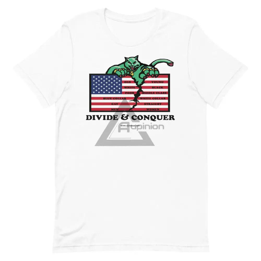 Divide And Conquer Short-Sleeve T-Shirt White / Xs