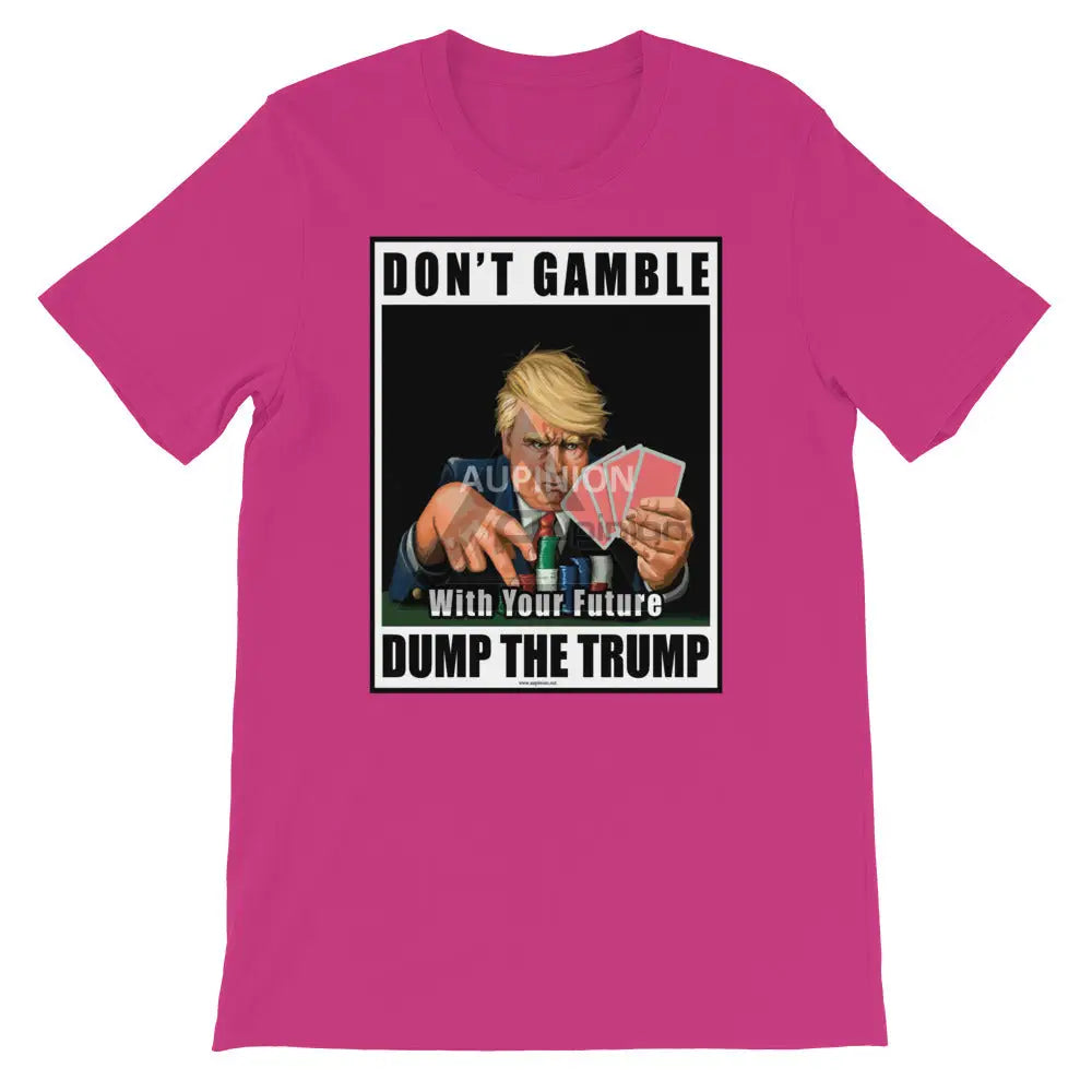 Dump Trump Short-Sleeve T-Shirt Berry / S