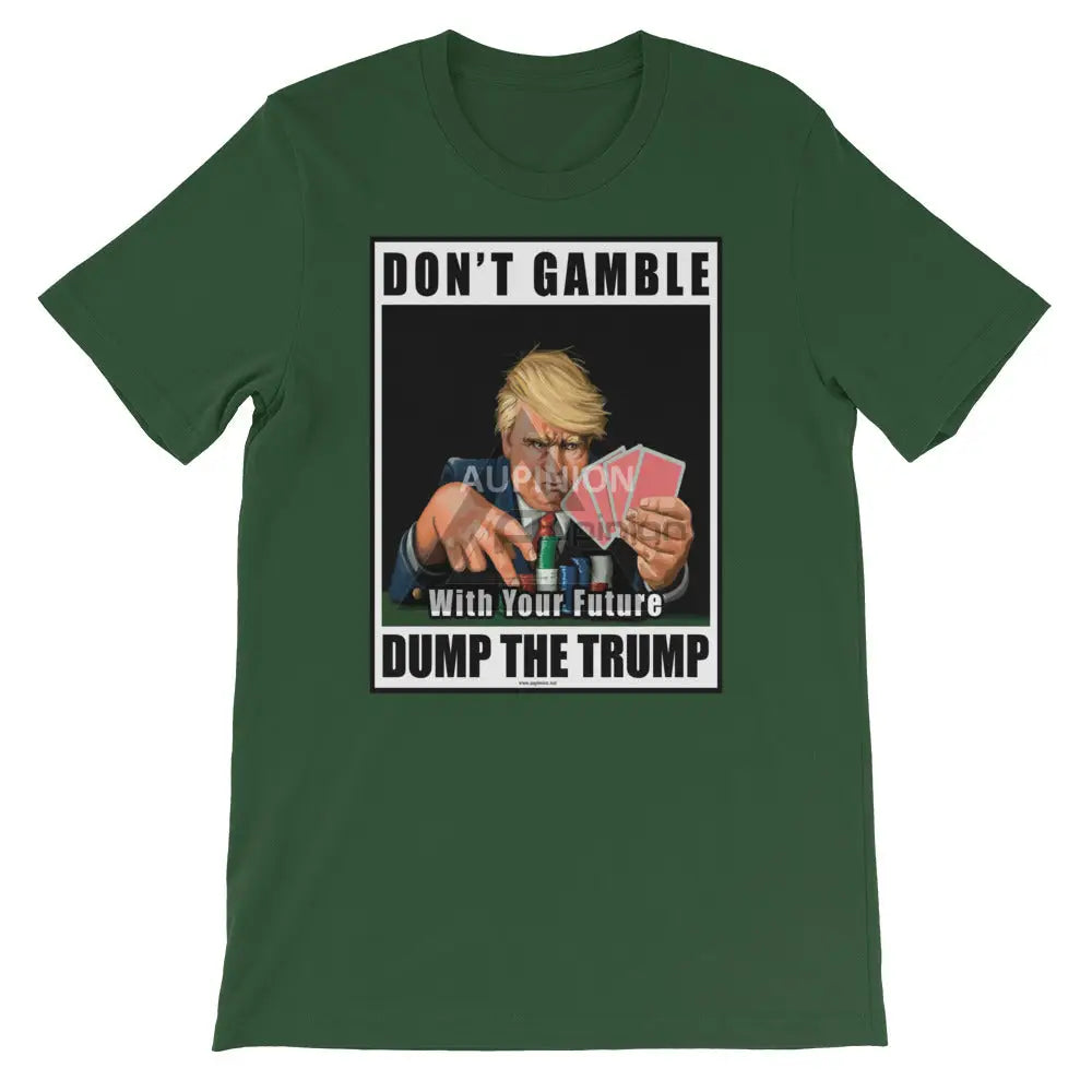 Dump Trump Short-Sleeve T-Shirt Forest / S