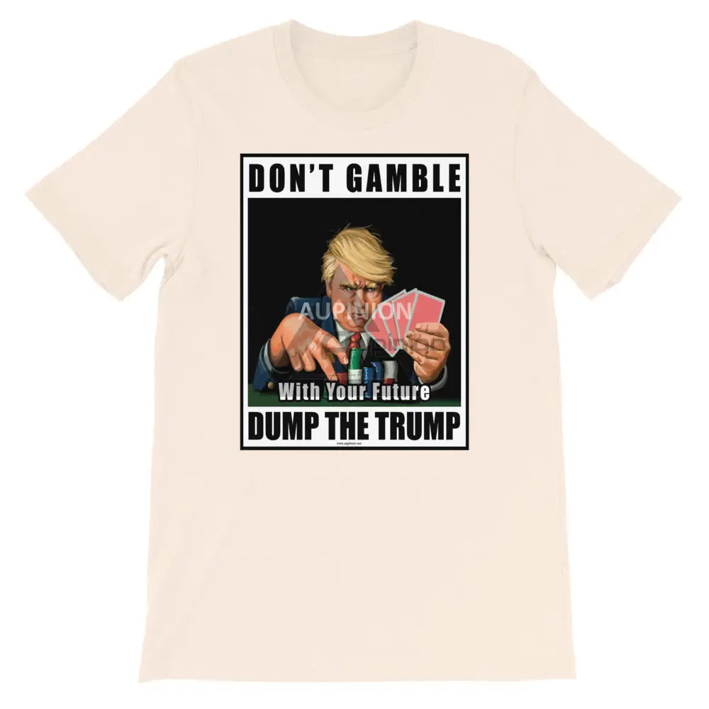 Dump Trump Short-Sleeve T-Shirt Soft Cream / S