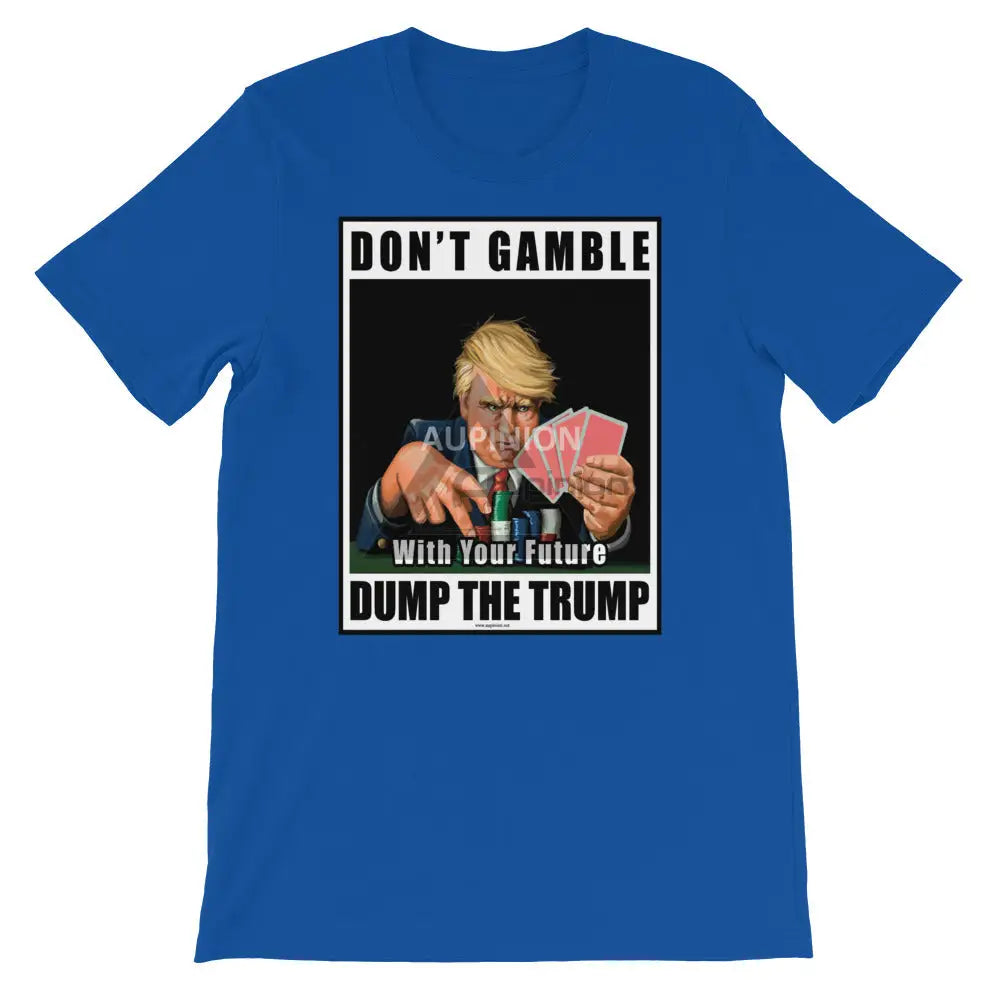 Dump Trump Short-Sleeve T-Shirt True Royal / S