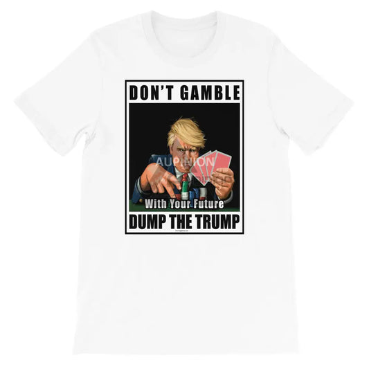 Dump Trump Short-Sleeve T-Shirt White / Xs