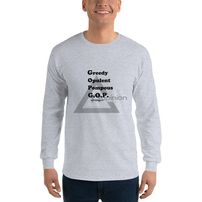 G.o.p. Long Sleeve Sport Grey / S