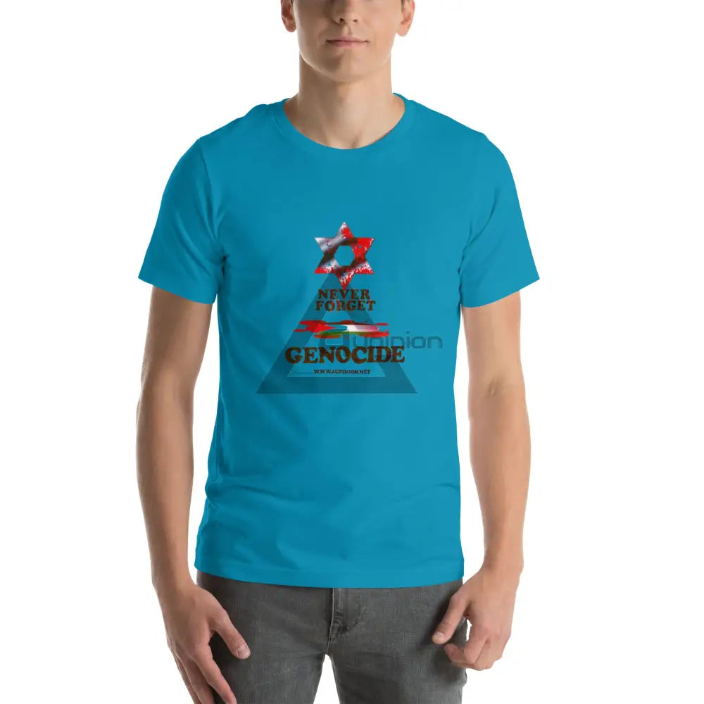 Genocide Short Sleeve Aqua / S