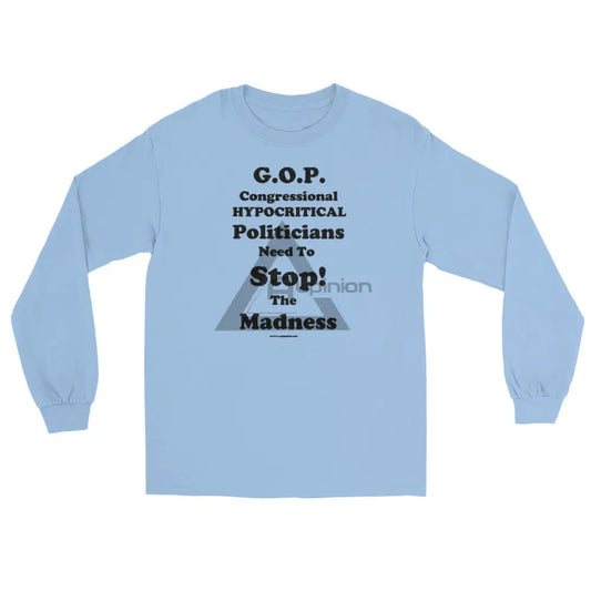 Gop Madness Long Sleeve Light Blue / S