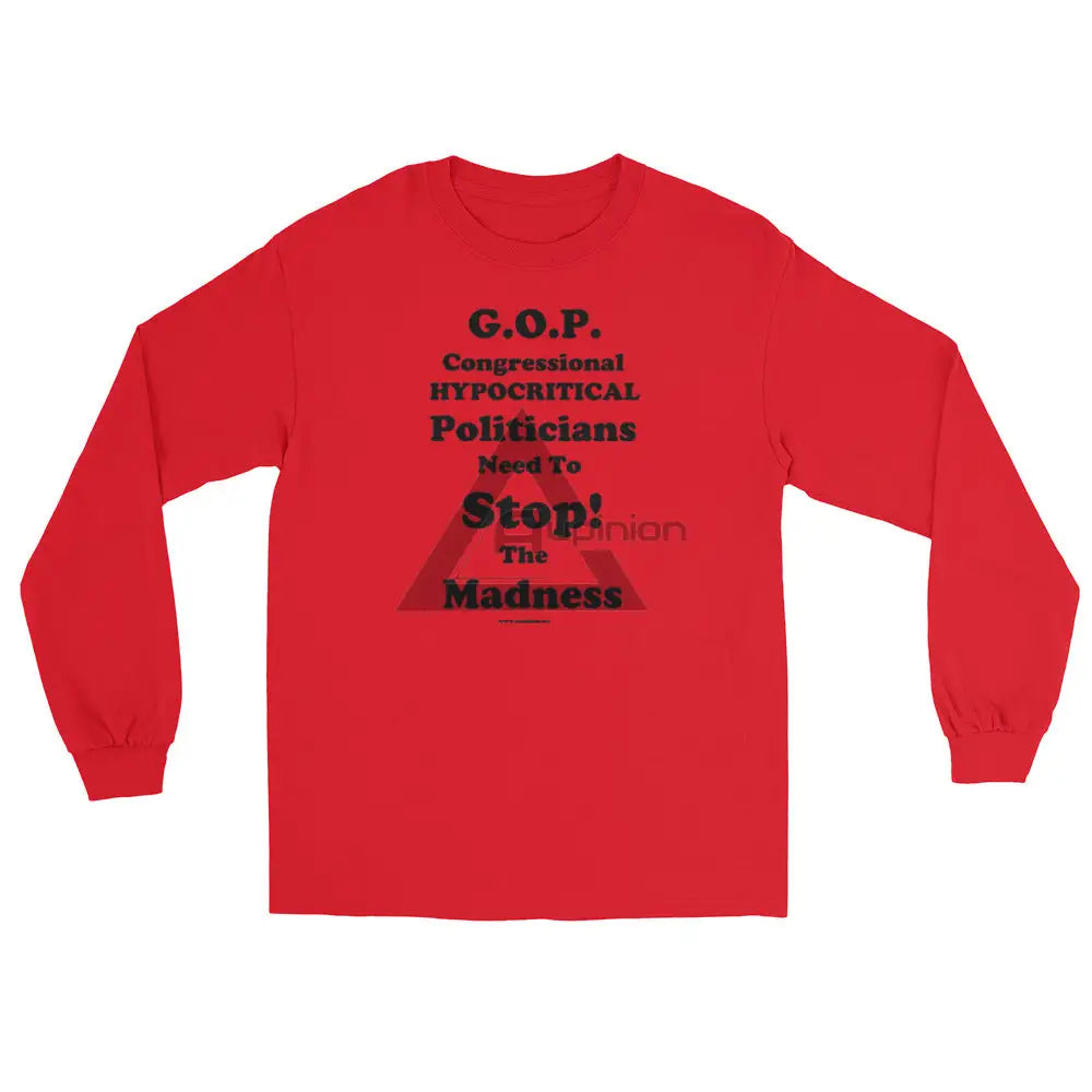 Gop Madness Long Sleeve Red / S