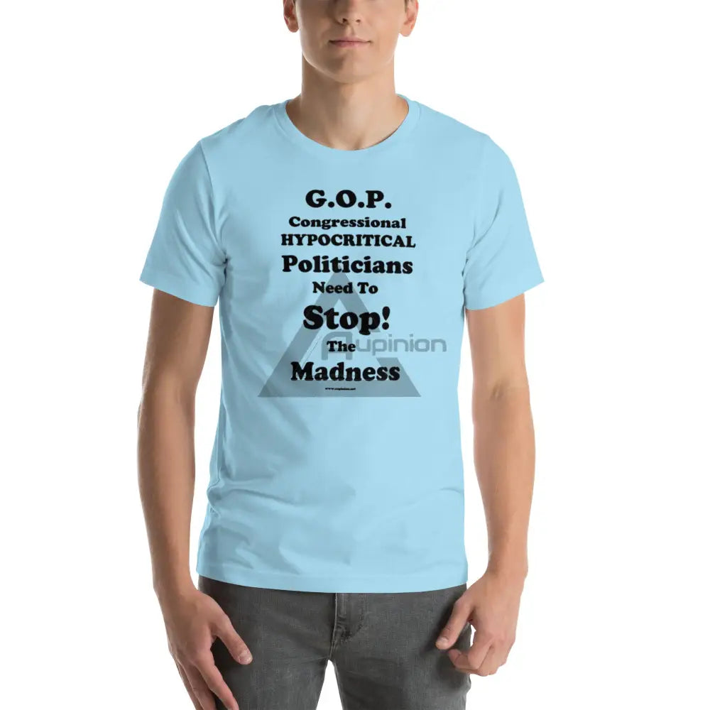 Gop Madness Short Sleeve Ocean Blue / S