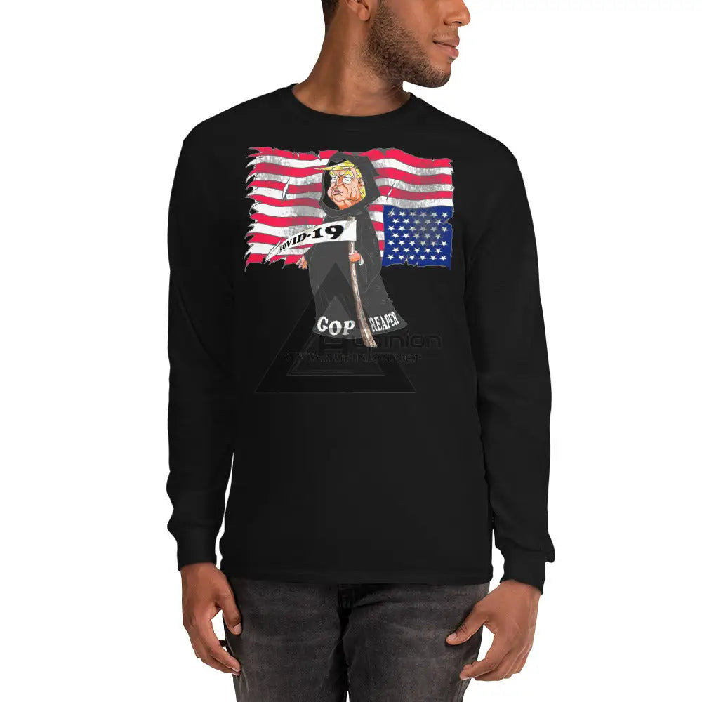 Gop Reaper Long Sleeve Shirt Black / S