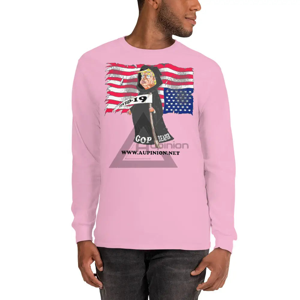 Gop Reaper Long Sleeve Shirt Light Pink / S