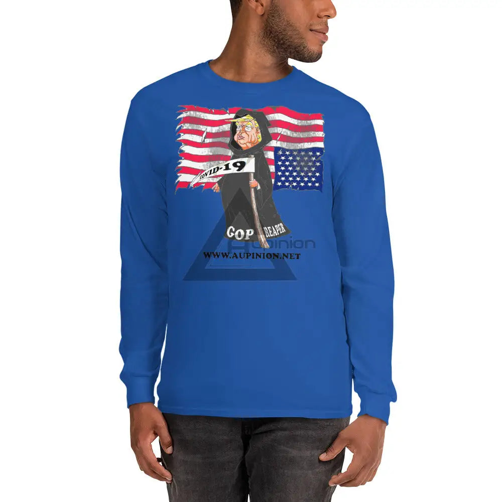 Gop Reaper Long Sleeve Shirt Royal / S