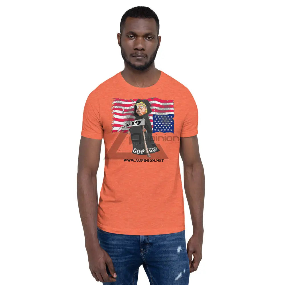 Gop Reaper T-Shirt Heather Orange / S