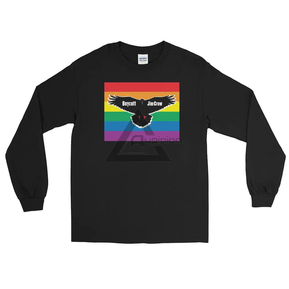 Lgbt Long Sleeve Shirt Black / S